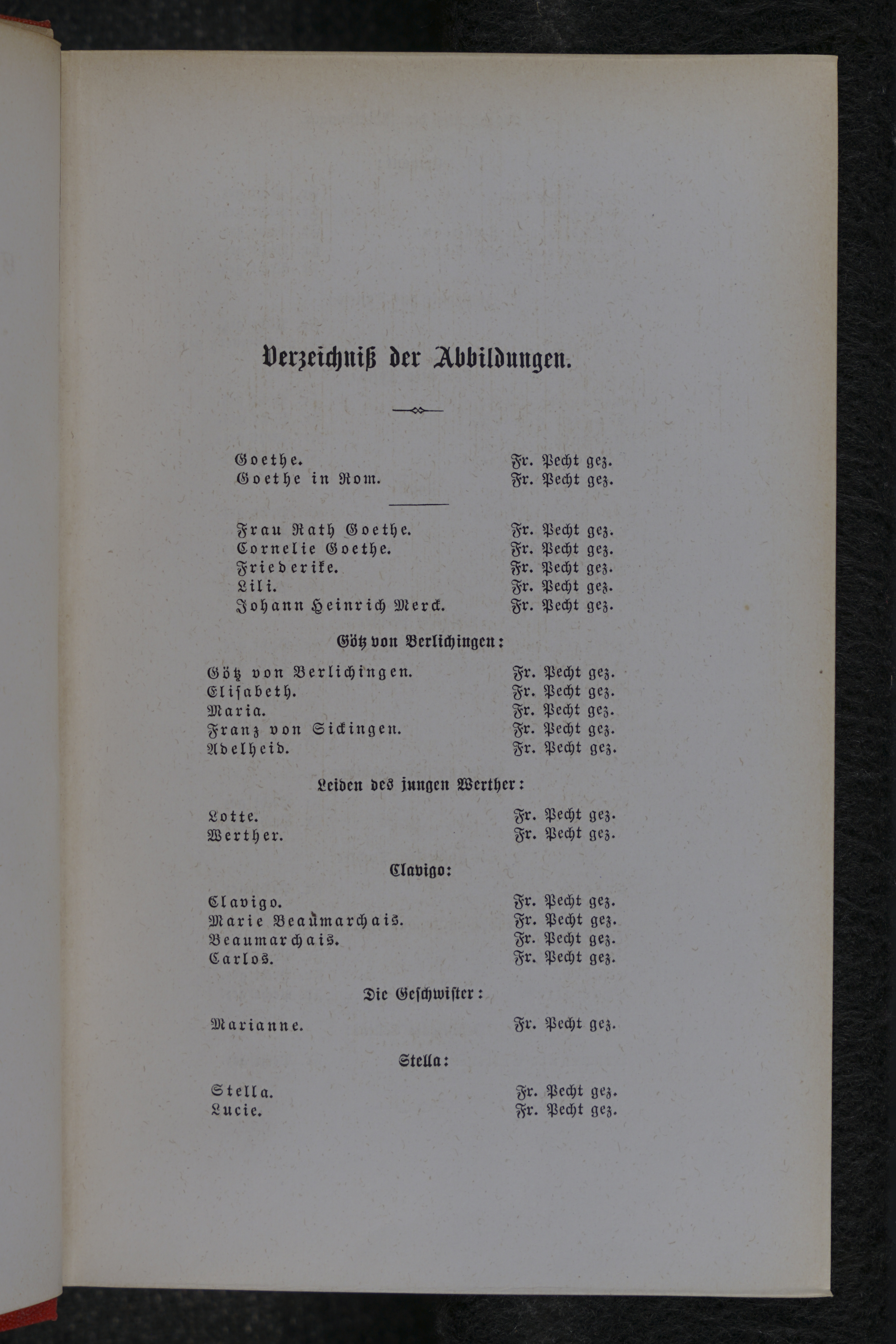 Table of images - 1 of 2.