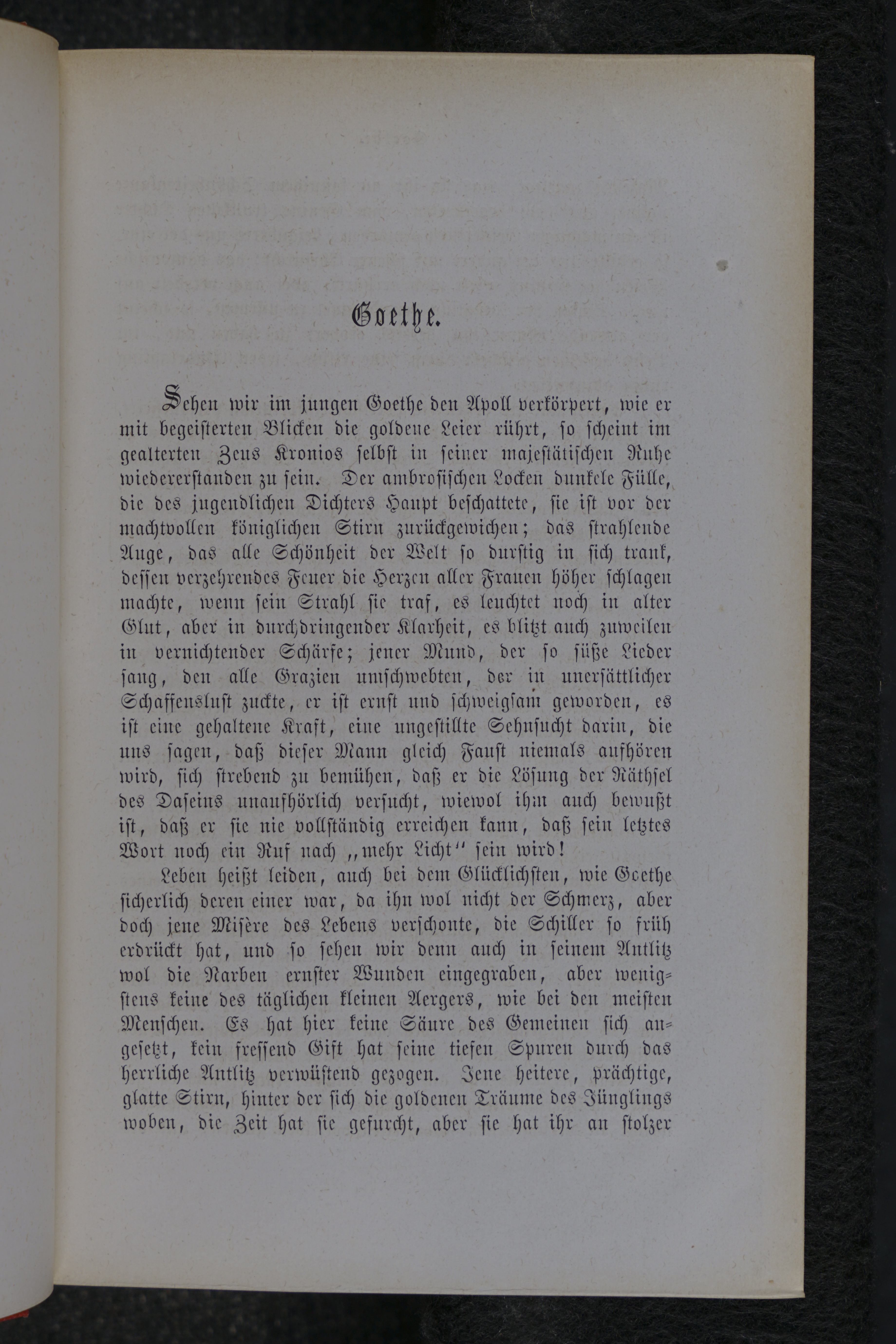 Text about Johann Wolfgang von Goethe - page 1 of 4.