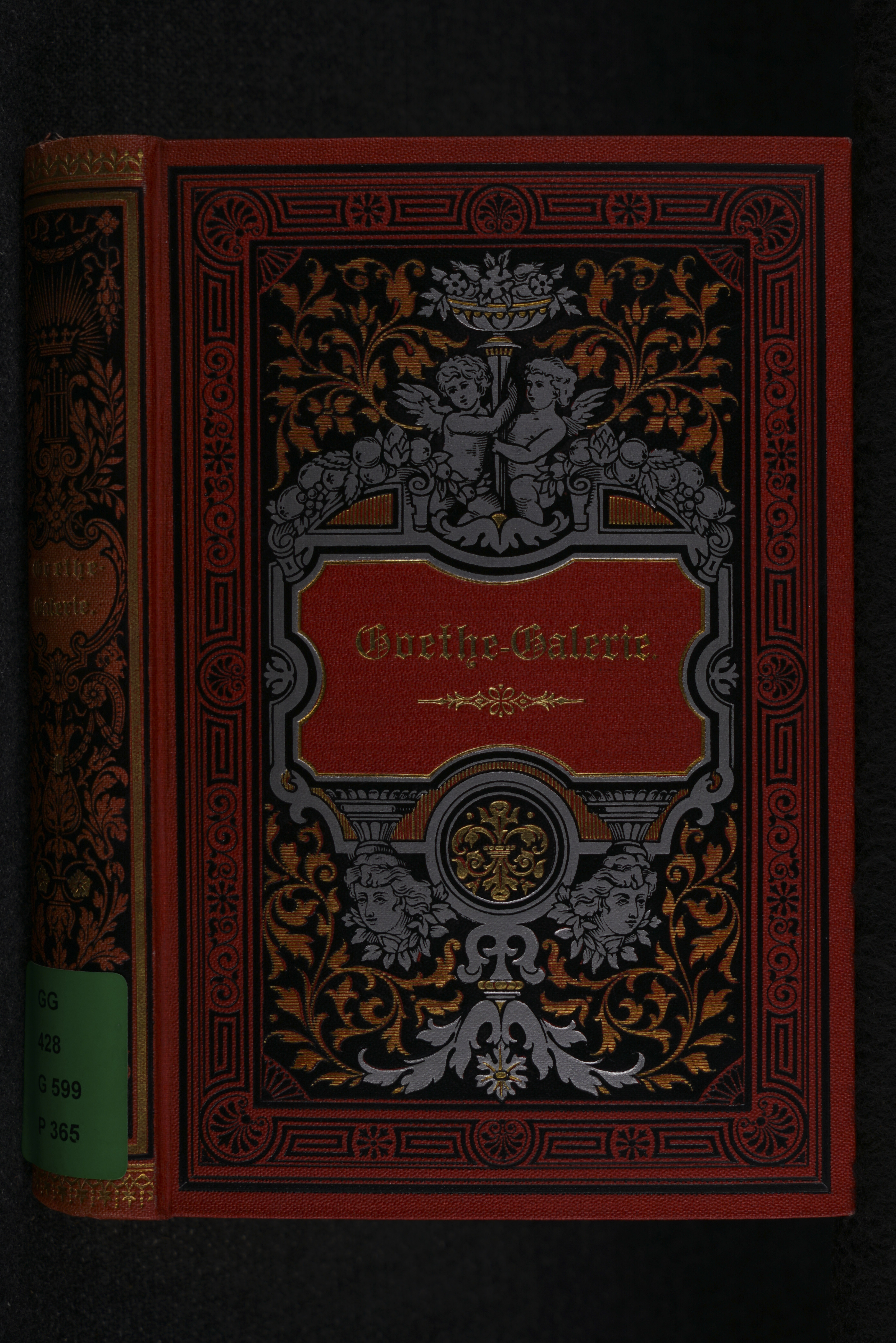 bc_f_o Front cover of the book Goethe-Galerie.